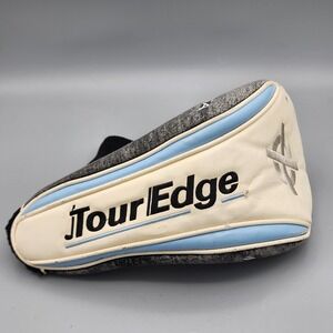 Tour Edge Bazooka Max D45  Driver Headcover White Black Sleeve Sock